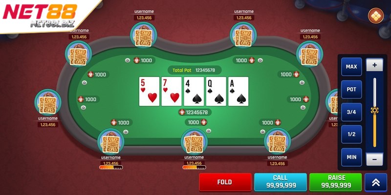 Poker online NET88 - Bí quyết giành chiến thắng cực khủng 4 Anh em nên giữ cho mình cái đầu lạnh khi chơi Poker tại NET88
